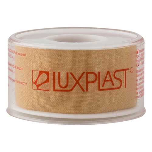 Пластырь Luxplast фиксирующий на тканевой основе 5 м х 2,5 см в Доктор Столетов