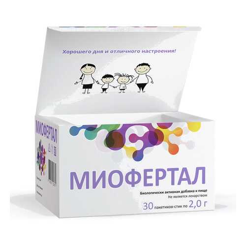Миоферт порошок для приема внутрь 2 г пакетики-стик, 30 шт. в Доктор Столетов