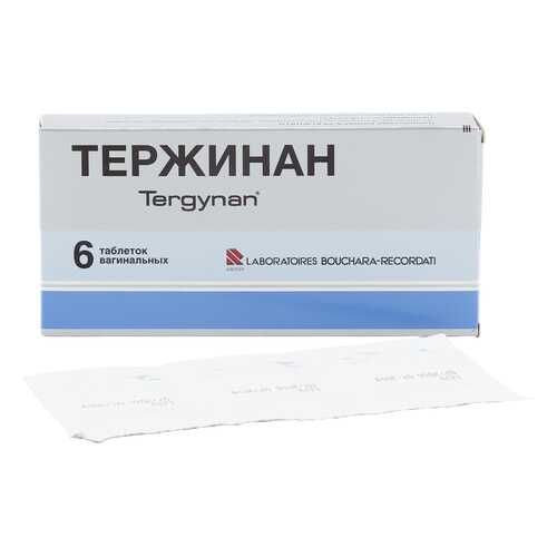 Тержинан таблетки вагинальные 6 шт. в Доктор Столетов