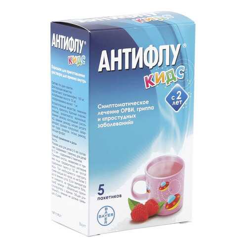 АнтиФлу Кидс порошок 12 г 5 шт. в Доктор Столетов