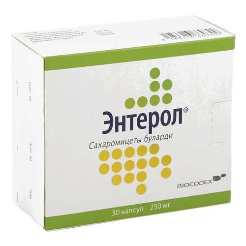 Энтерол капсулы 250 мг 30 шт. Biocodex Laboratoires в Доктор Столетов
