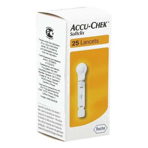 Ланцеты Accu-Chek Softclix / Акку-Чек Софткликс 25 шт. в Доктор Столетов