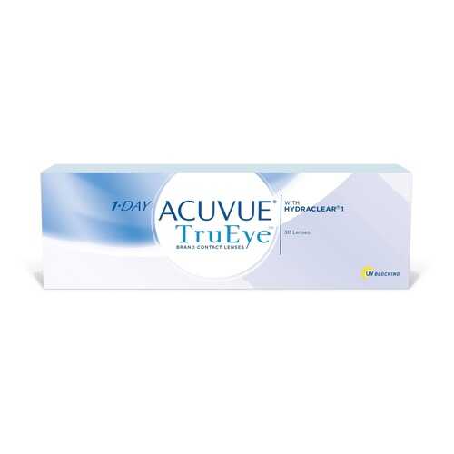 Контактные линзы 1-Day Acuvue TruEye 30 линз -6,50 в Доктор Столетов