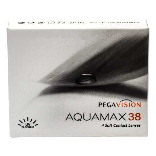 Контактные линзы AQUAMAX 38 4 линзы R 8,6 -1,00 в Доктор Столетов