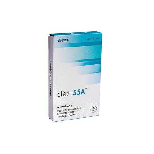 Контактные линзы ClearLab Clear 55 A 6 линз R 8.7 +04,00 в Доктор Столетов
