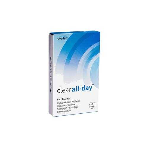 Контактные линзы ClearLab Clear All-Day 6 линз R 8.6 -07,00 в Доктор Столетов