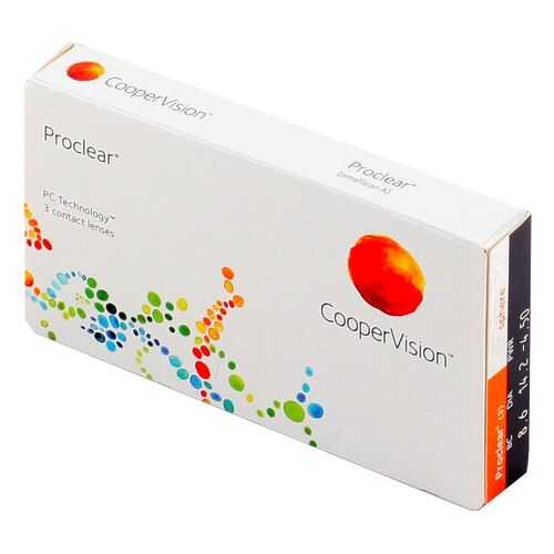 Контактные линзы Proclear 3 линзы R 8,6 -10,00 в Доктор Столетов