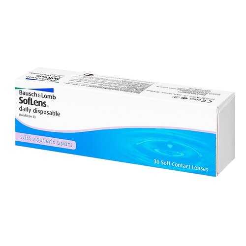 Контактные линзы Soflens Daily Disposable 30 линз -3,00 в Доктор Столетов