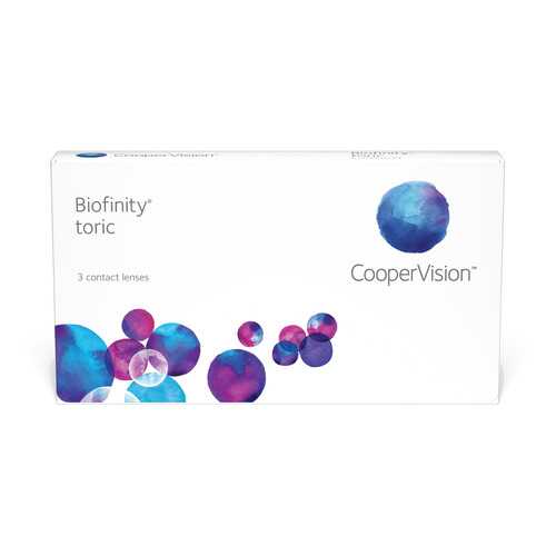Контактные линзы Biofinity Toric 3 линзы R 8,7 -6,00/-2,25/20 в Доктор Столетов