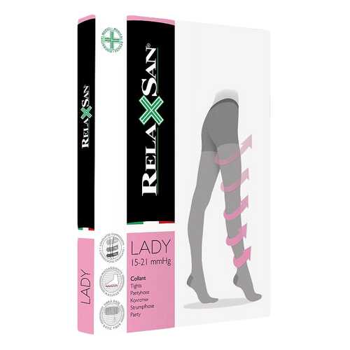 Колготки компрессионные Relaxsan Collant 70 den р.3 черные в Доктор Столетов