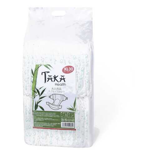 Подгузники для взрослых Тaka Health XL 120-160 см 30 шт. в Доктор Столетов