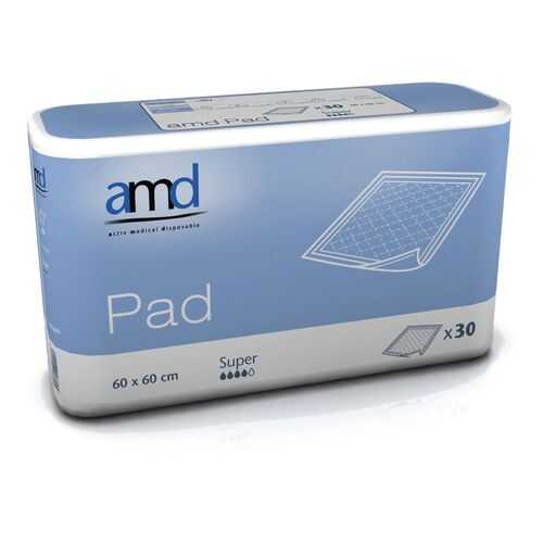 Впитывающие пеленки AMD PAD SUPER 60*60 №30 в Доктор Столетов