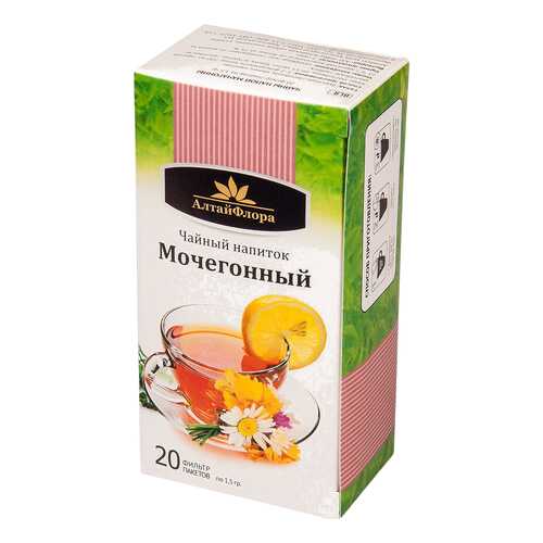 Чайный напиток Мочегонный 20 ф п * 1,5 г АлтайФлора в Доктор Столетов