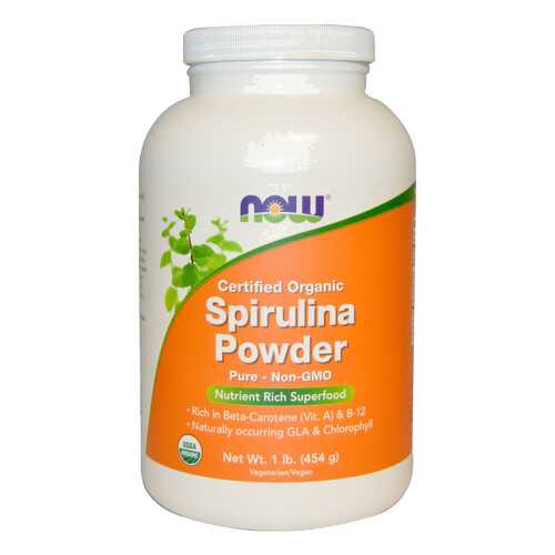 Добавка для здоровья NOW Spirulina Powder 454 г натуральный в Доктор Столетов