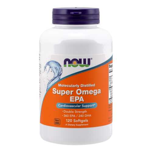 Omega 3 NOW Super Omega Epa 120 капс. в Доктор Столетов